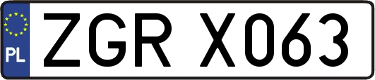 ZGRX063