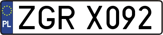 ZGRX092