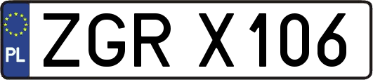 ZGRX106