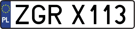 ZGRX113