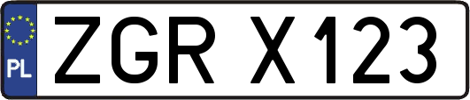 ZGRX123