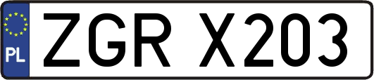ZGRX203
