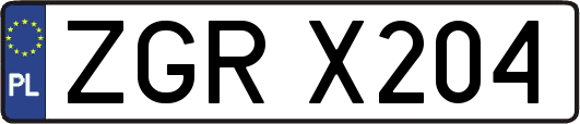 ZGRX204