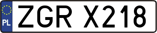 ZGRX218
