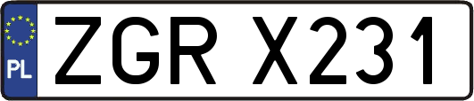 ZGRX231