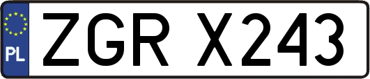ZGRX243