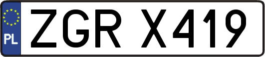 ZGRX419