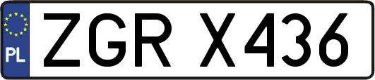 ZGRX436