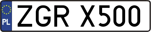ZGRX500