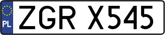 ZGRX545