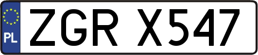 ZGRX547