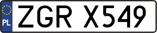 ZGRX549