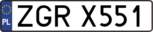 ZGRX551