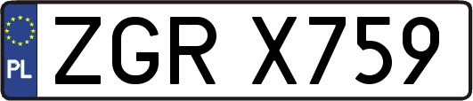 ZGRX759