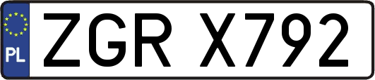 ZGRX792