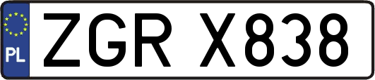 ZGRX838