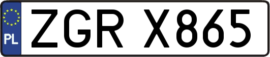 ZGRX865