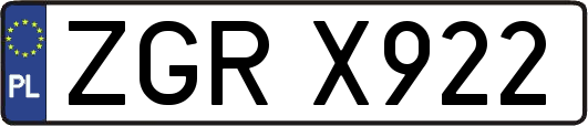 ZGRX922