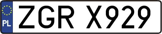ZGRX929