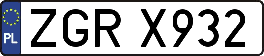 ZGRX932