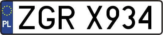 ZGRX934
