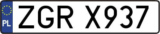 ZGRX937