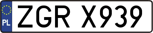 ZGRX939