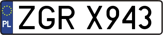 ZGRX943