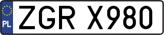 ZGRX980