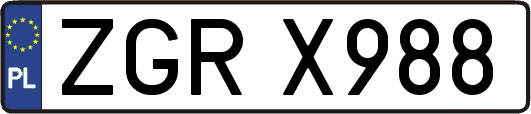 ZGRX988