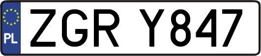 ZGRY847