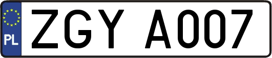 ZGYA007