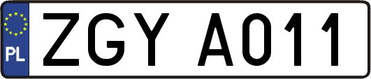 ZGYA011