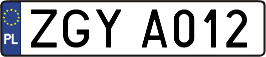 ZGYA012