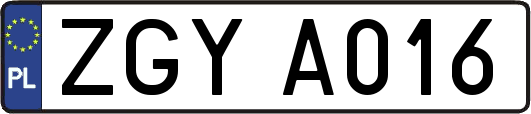 ZGYA016