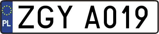 ZGYA019