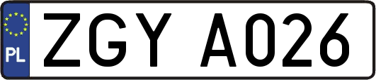 ZGYA026
