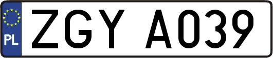 ZGYA039