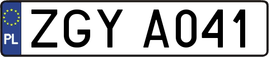 ZGYA041