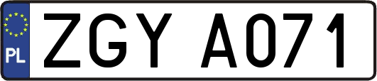 ZGYA071