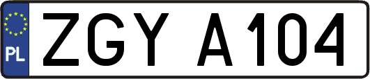 ZGYA104