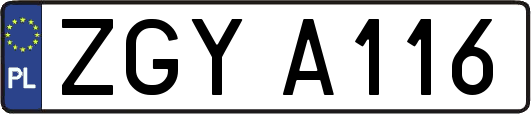 ZGYA116