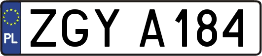 ZGYA184