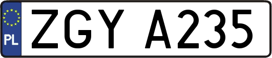 ZGYA235