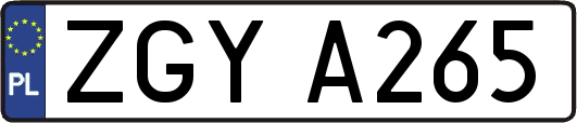 ZGYA265