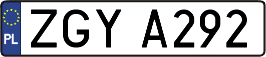 ZGYA292