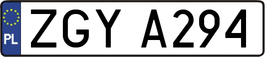 ZGYA294