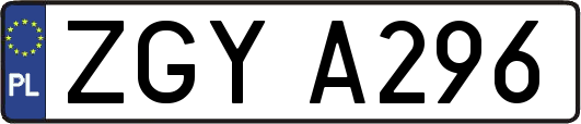 ZGYA296