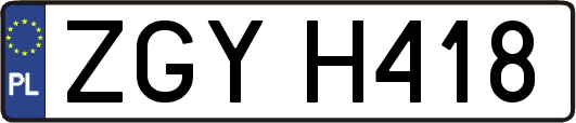 ZGYH418