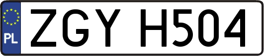 ZGYH504